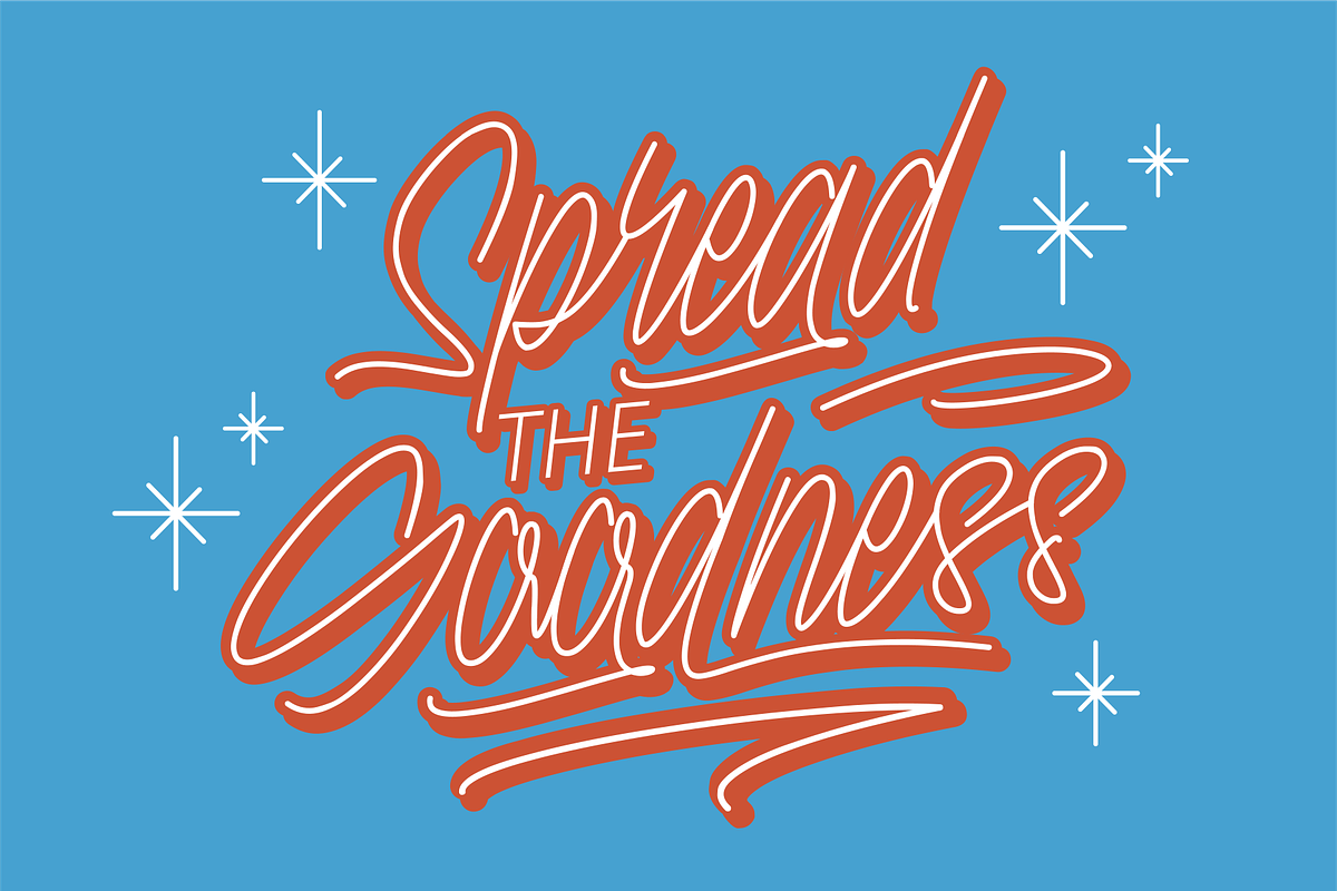 Grace Moretza Font, a Script Font by Mabhal Studio (Photo 2 of 9)