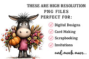 Halloween Farm Animals Clipart, a Seasonal Illustration by OK Design (Thumbnail 6 of 6)
