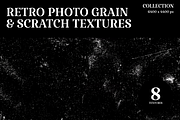 Retro Photo Grain & Scratch Textures, a Texture Graphic by PopotLane (Thumbnail 1 of 6)