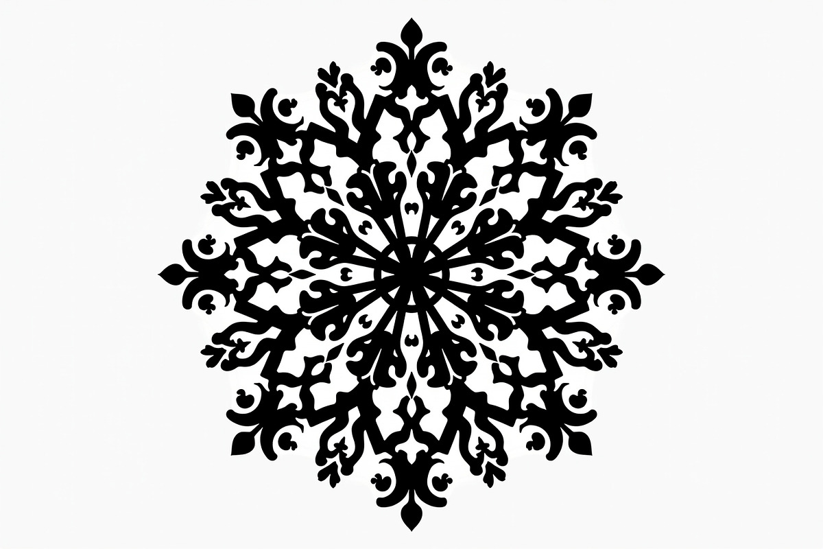 Mandala Laser Cut Files, an Illustration by balal (Photo 3 of 9)