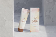 Cosmetic Tube with Box Mockup, a Packaging Mockup by PaperMoon (Thumbnail 4 of 5)