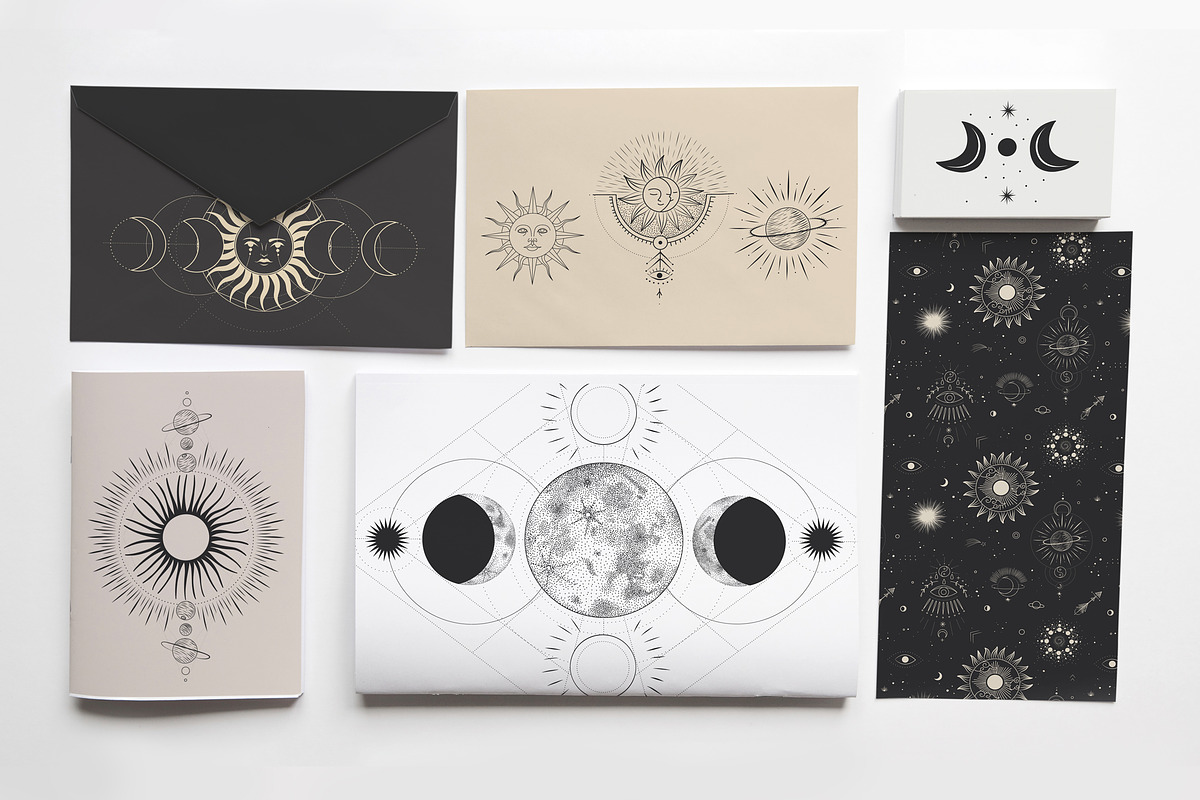 Sacred geometry. 83 illustrations, an Illustration by Chikovnaya (Photo 8 of 14)
