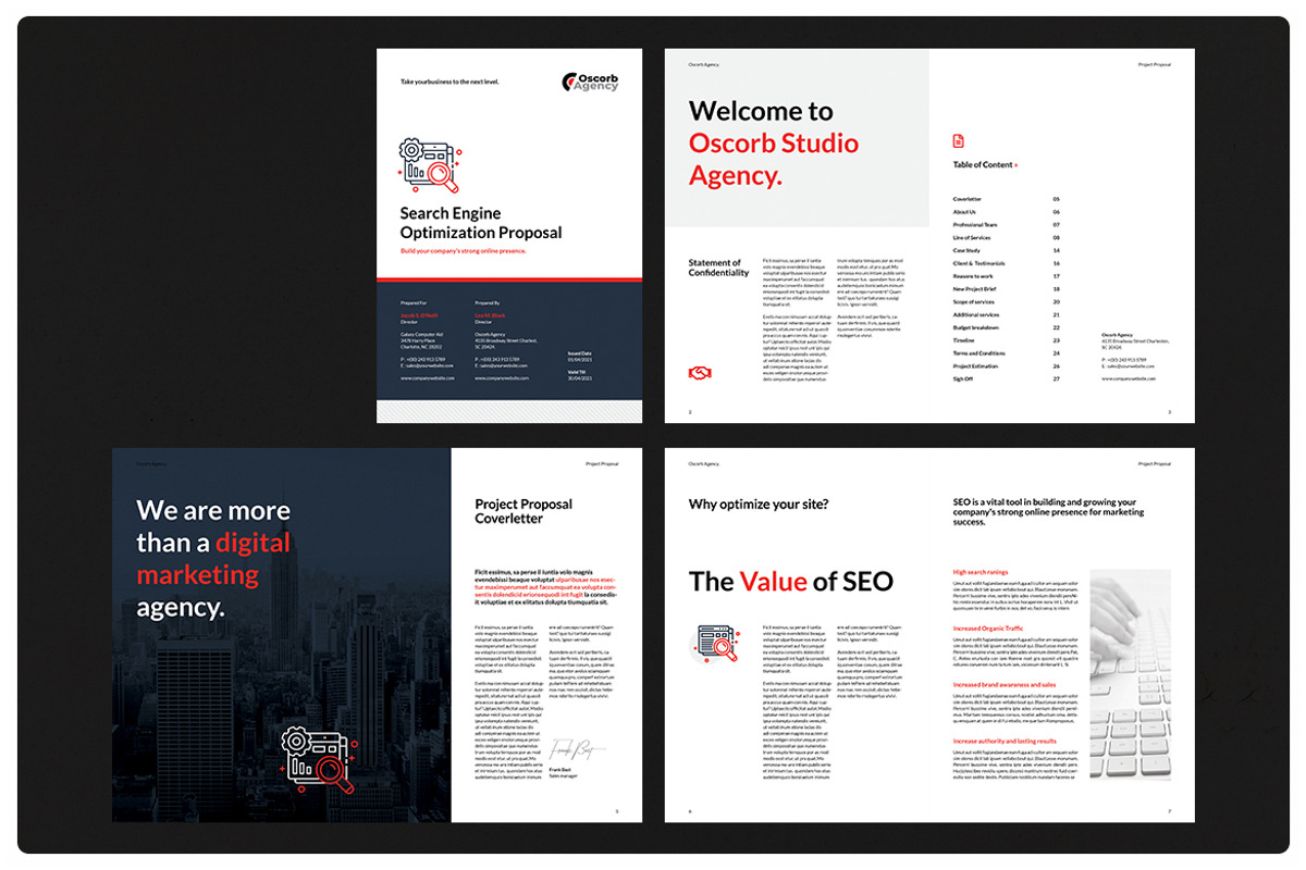 SEO Proposal, a Brochure Template by StudioGraficso (Photo 6 of 10)