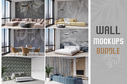 Wallpaper mockup bundle | Discount, a Household Mockup by Hunny Badger (Thumbnail 1 of 7)