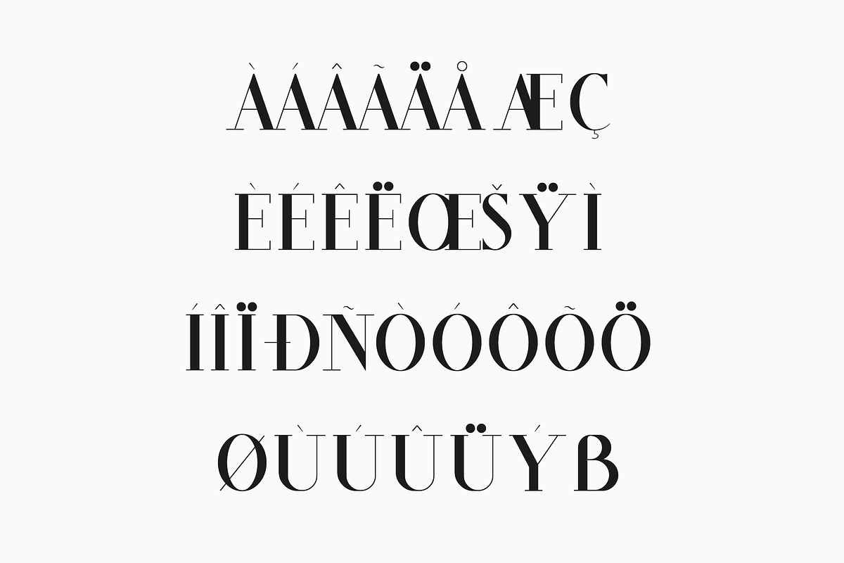 Cintary Modern Serif Font, a Serif Font by Maryamtype Studio (Photo 12 of 15)