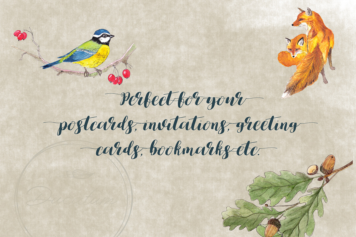 Fall watercolor clipart, Goodnotes, an Object Graphic by Ducatum (Photo 4 of 5)