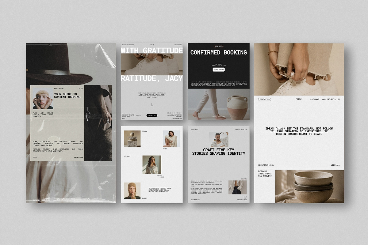 ZENO | Instagram Post & Story (III), a Social Media Template by The Aesthetic Studio (Photo 7 of 10)