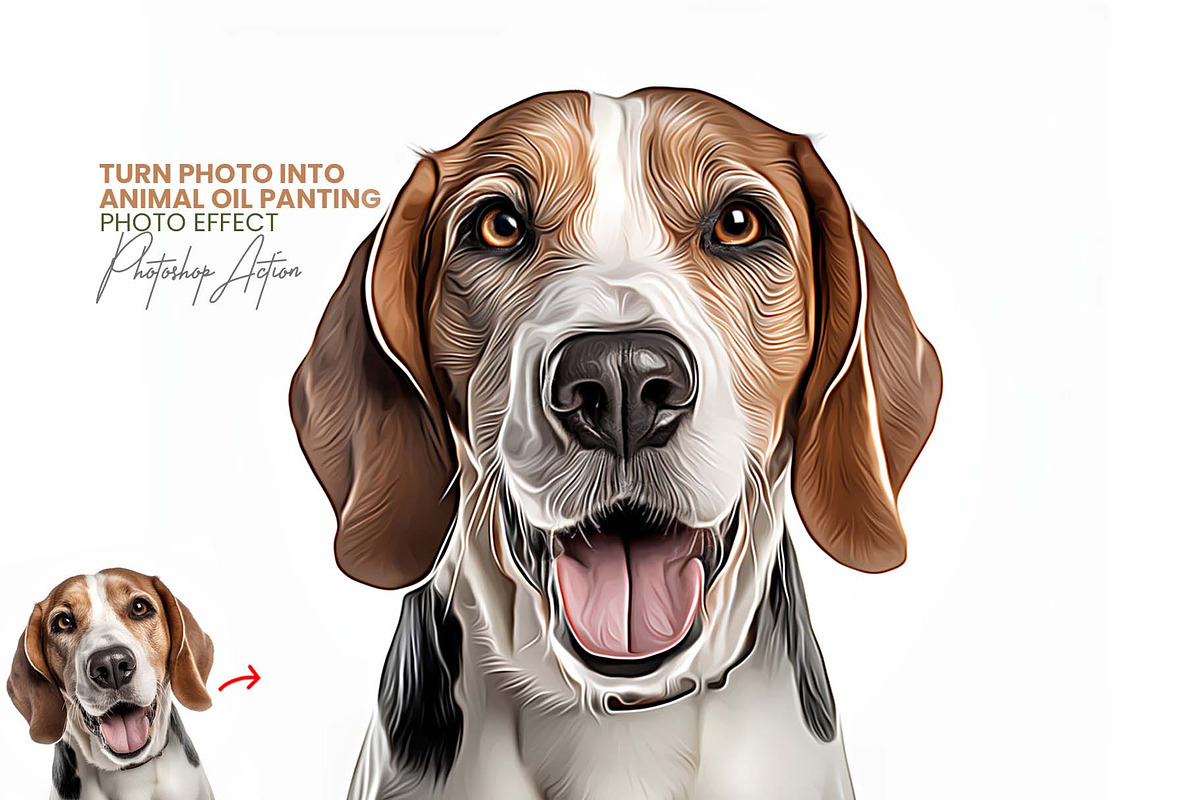 Turn photo into Animal Oil Panting, an Action Add-On by MRI STUDIO (Photo 9 of 9)