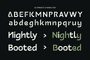 Bangel - Modern Display Logo Font, a Sans Serif Font by Sensatype (Thumbnail 12 of 15)