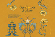 Sunflower Yellow. Pattern Collection, a Pattern Graphic by Colden Blue (Thumbnail 2 of 14)