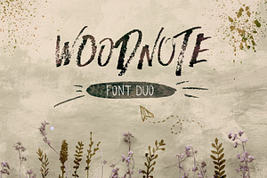 Woodnote Font Duo