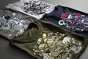 Cartoon Vector Tshirt Design Bundle, an Illustration by roach_graphic (Thumbnail 2 of 22)