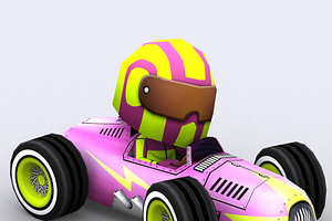 3DRT - Chibii Racers - Retro Cars