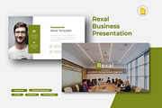 Rexal Business Google Slide Template, a Presentation Template by Fortyone (Thumbnail 1 of 5)