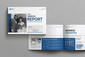 Annual Report Template Landscape