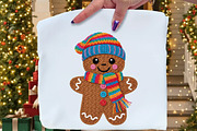 Crochet Gingerbread PNG, Faux Yarn, an Illustration by Craft Nest (Thumbnail 2 of 5)