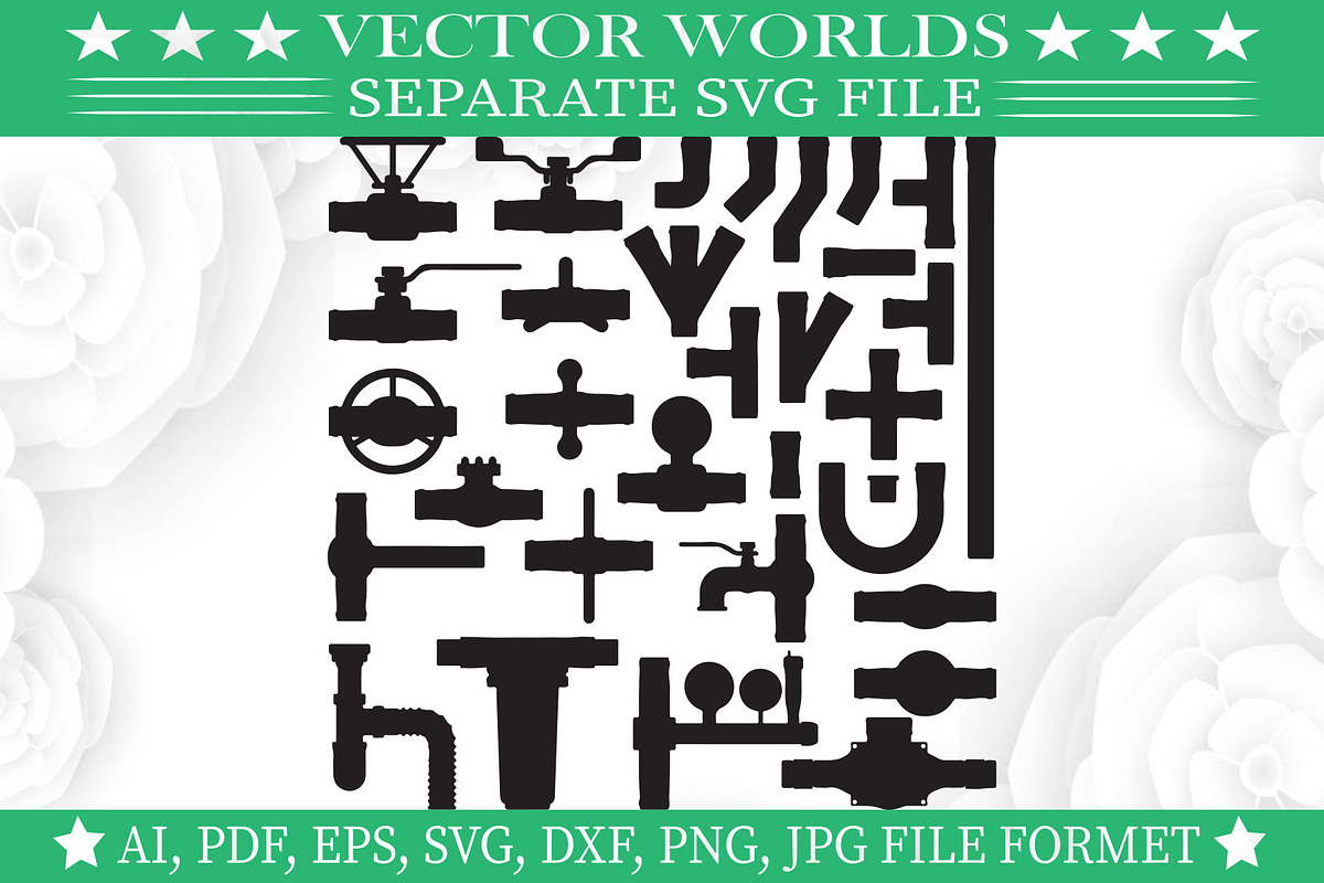 Tube Svg, Pipe, Pipes, Tubes Svg, an Object Graphic by VectorWorlds (Photo 2 of 3)