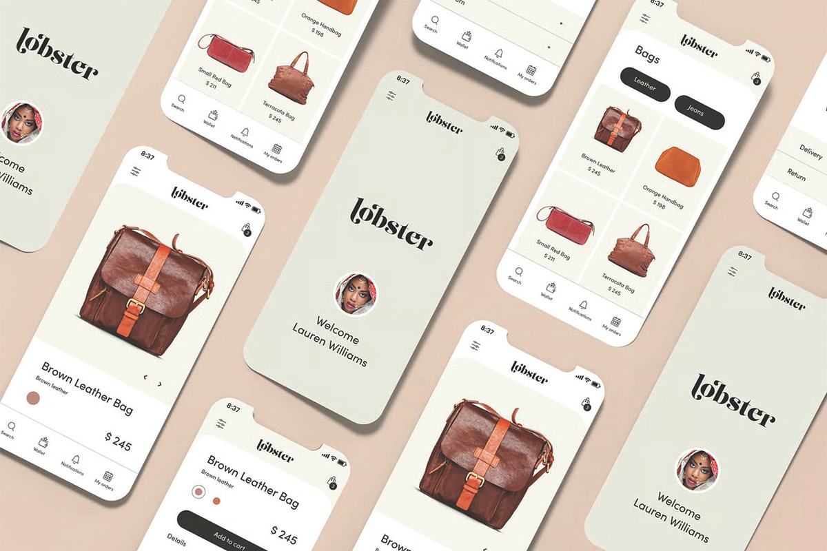 Smartphone Screen Mockup –Mobile App, an iPhone Mockup by DesignRushMarket (Photo 8 of 12)