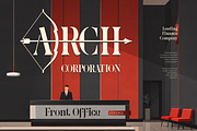 Arcex, a Serif Font by Burntilldead (Thumbnail 15 of 15)