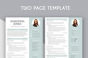 Resume Template Samantha Jones