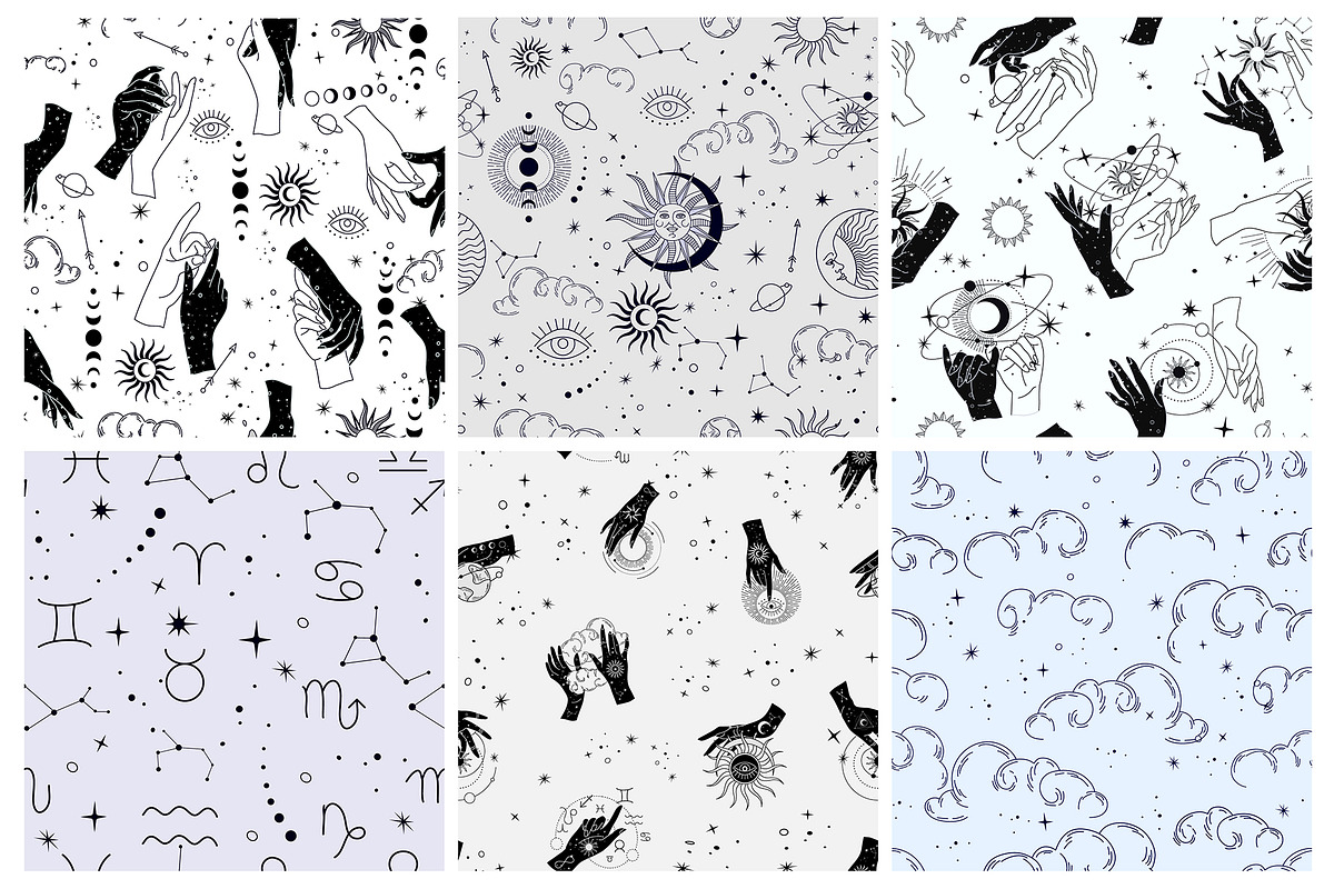 Celestial collection, a Decorative Illustration by Merfin (Photo 11 of 14)