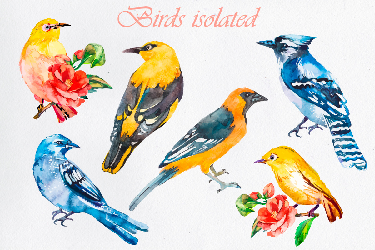 Watercolor sunflower patterns, an Illustration by Elizaveta (Photo 4 of 5)