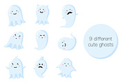Ghost patterns, a Pattern Graphic by merion_merion (Thumbnail 2 of 4)