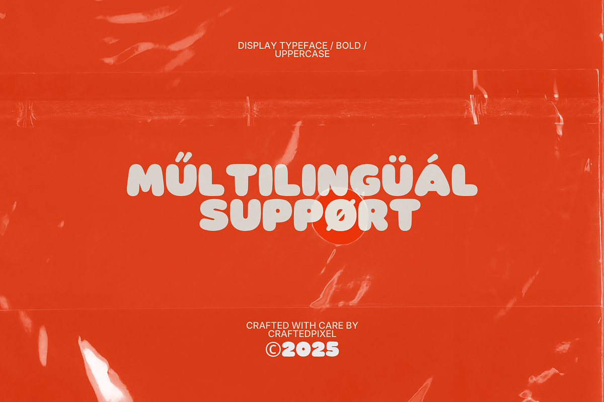 Bunzo – Display Sans Serif Font, a Sans Serif Font by Crafted Pixel (Photo 7 of 7)