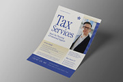 Elegant Tax Consultant Service Flyer, a Flyer Template by Neermana (Thumbnail 2 of 4)