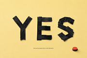Tape Black Font, a Sans Serif Font by Handmadefont (Thumbnail 12 of 15)