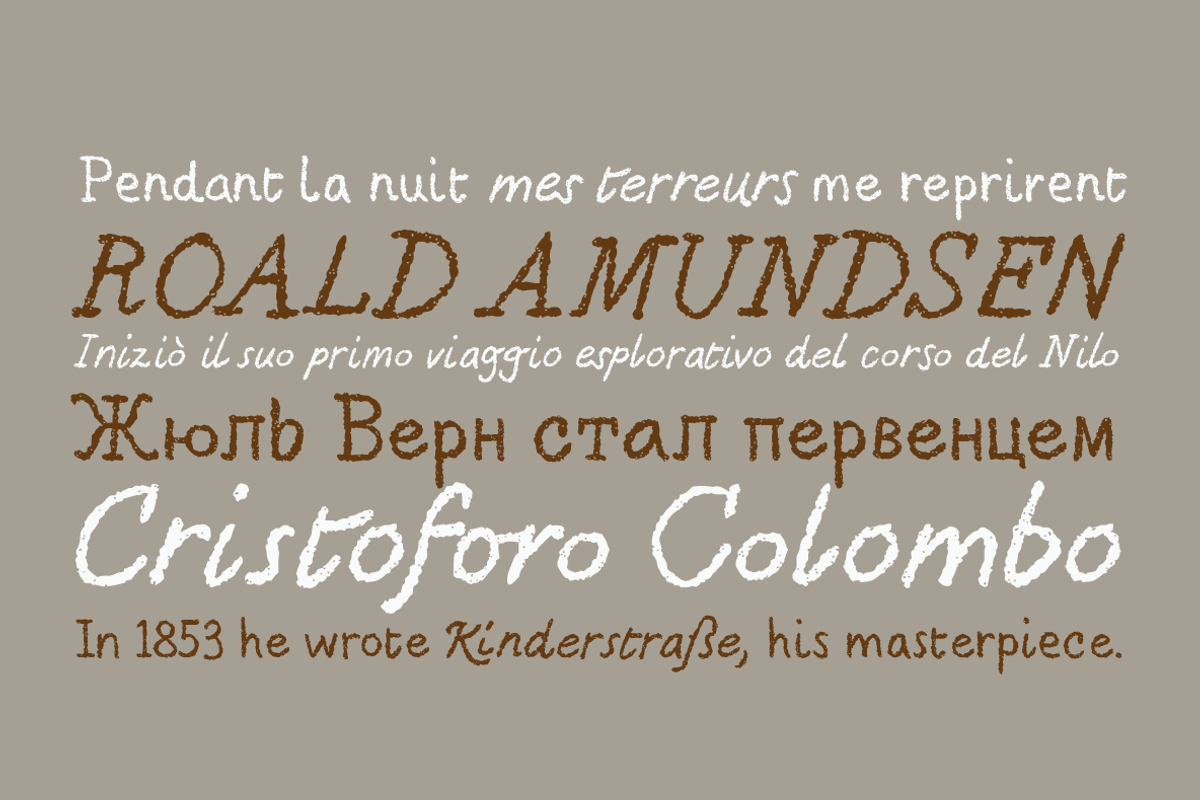 Berton - 2 fonts preview 8