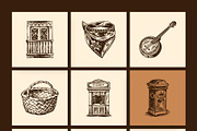 Vintage Cultures and Civilization, a Person Illustration by Creative Stall (Thumbnail 9 of 33)