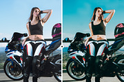 1 Orange & Amber Lr & Ps Preset, an Action Add-On by M E G A S E T S (Thumbnail 3 of 6)