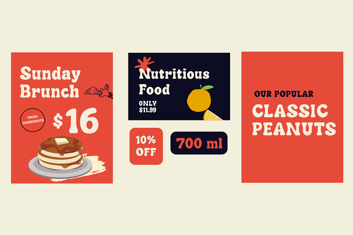ID Fofley - Soft display typeface, a Serif Font by EKAUNIK DZ (Photo 5 of 8)