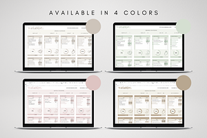 Digital Wedding Vendor Template