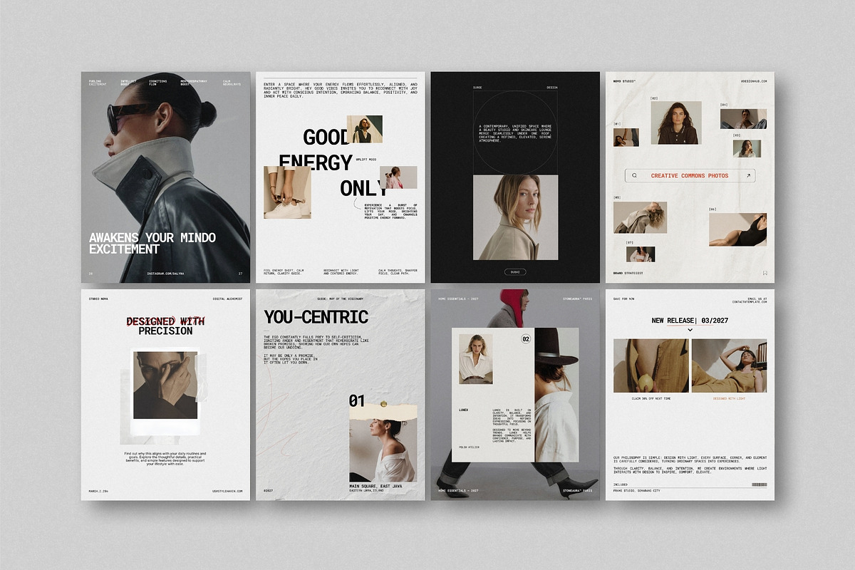 ZENO | Instagram Post & Story (II), a Social Media Template by The Aesthetic Studio (Photo 3 of 10)