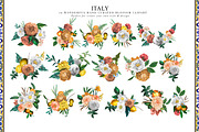 Italy, a Decorative Illustration by Luiz da Rolt Grathwohl (Thumbnail 3 of 10)