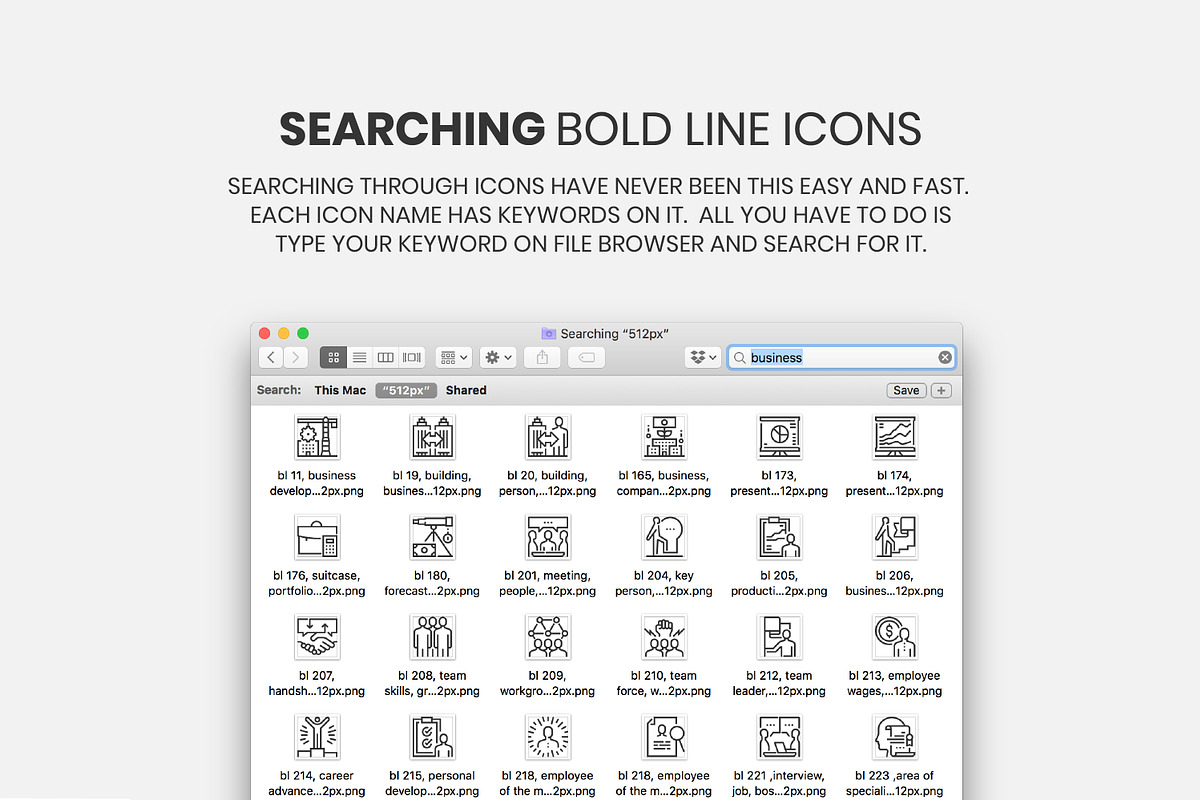 Bold Line Icons, an Outline Icon by Howcolour (Photo 4 of 151)