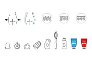 200+ Beauty icons, an Outline Icon by mayrum (Thumbnail 14 of 14)