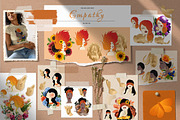 Collage collection/ Empathy, an Illustration by WildStrawberry Magic (Thumbnail 2 of 11)