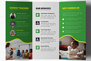 School Admission Trifold Brochure, a Brochure Template by MightyDesign (Thumbnail 4 of 7)