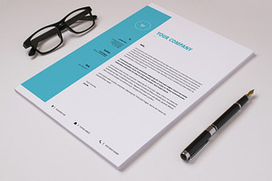 Business Letterhead Template-V11