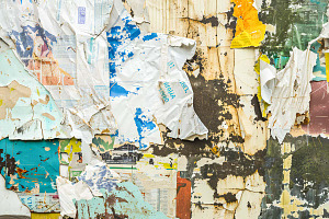 Torn Paper Collage Texture