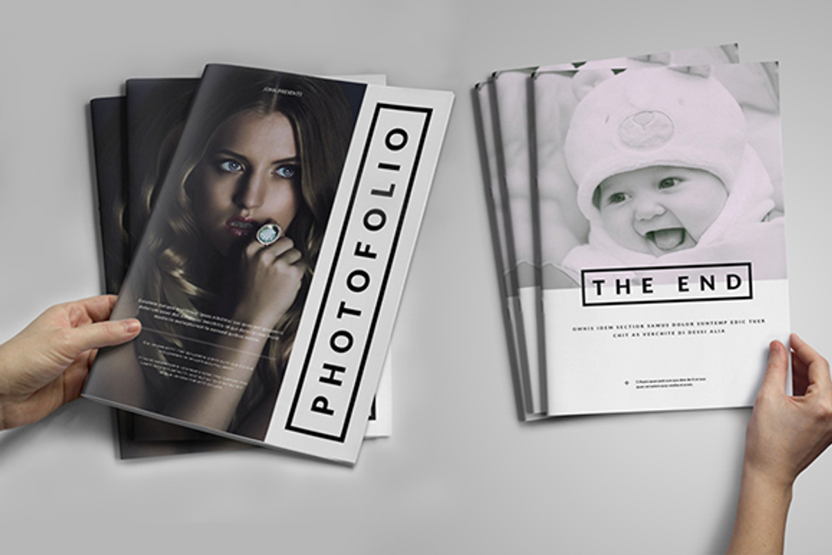 A4 Photofolio template, a Brochure Template by Thirtypath Studio (Photo 2 of 5)