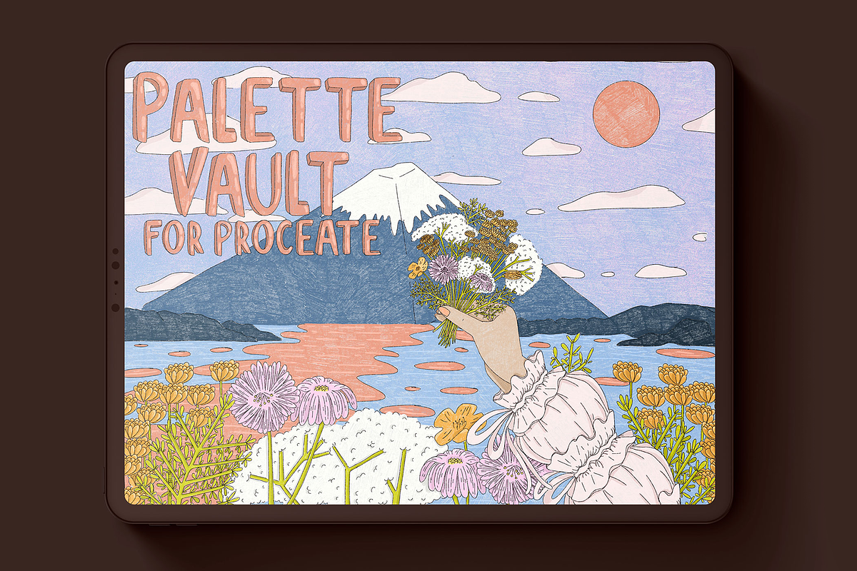 Palette Vault - 60 Color Palettes, a Brush Add-On by VisualTimmy (Photo 2 of 2)