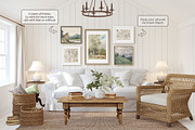 ENGLISH COTTAGE Frame Mockups., a Product Mockup by MyHomeMockups (Thumbnail 8 of 11)