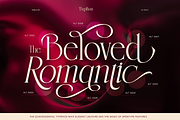 Basthan, a Serif Font by Burntilldead (Thumbnail 7 of 12)