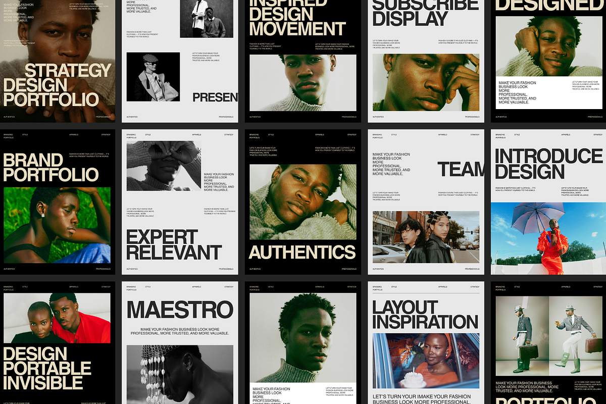 Brand Portfolio Social Media Bundles, a Social Media Template by Creatorism (Photo 8 of 8)