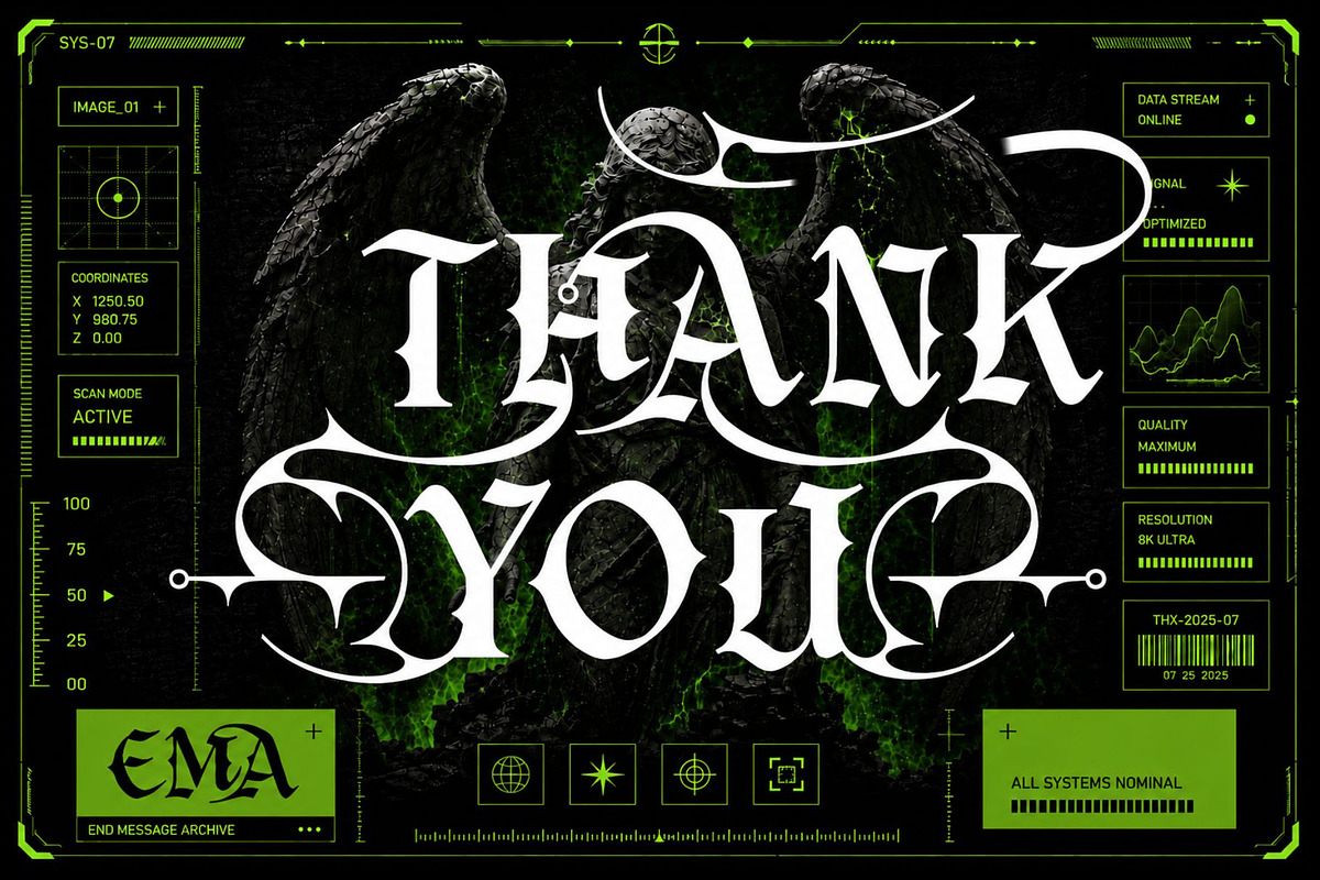 Dark Hermes Typeface, a Blackletter Font by alit design (Photo 18 of 18)