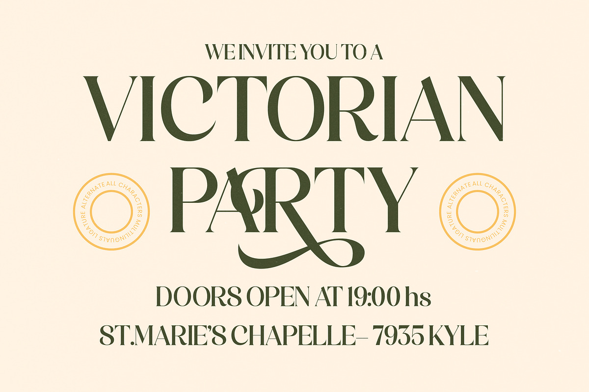 Magical Qardin Decorative Serif, a Serif Font by timelesstype.co (Photo 6 of 20)